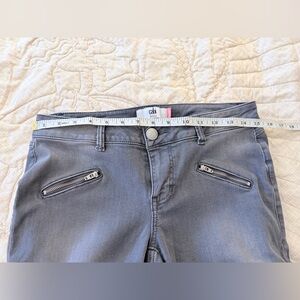 CAbi Women's Moto Style Gray Jeans